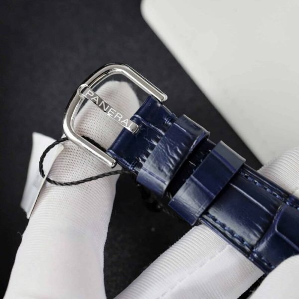Panerai Radiomir Quaranta Blue Dial Leather Strap PAM01293 1:1 Best Replica VSF 40mm - Image 9