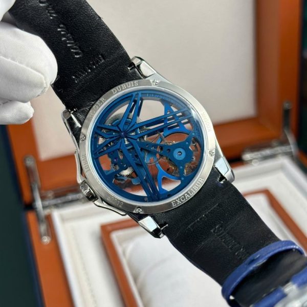 Roger Dubuis Excalibur Monotourbillon Cobalt Blue RDDBEX0838 Best Replica BBR 42mm - Image 11