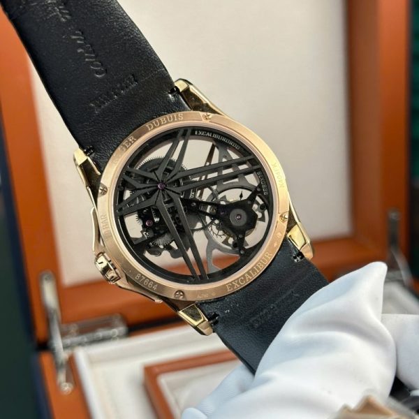 Roger Dubuis Excalibur Monotourbillon Pink Gold RDDBEX0836 Best Replica BBR 42mm - Image 9