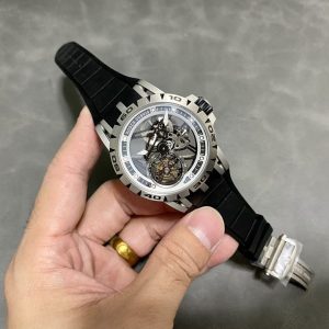 Roger Dubuis Excalibur Spider Tourbillon Volant Squelette RDDBEX0479 Best Replica 45mm