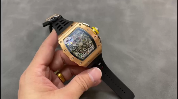 Richard Mille RM11-03 Carbon Automatic Flyback Chronograph Rose Gold - Image 2