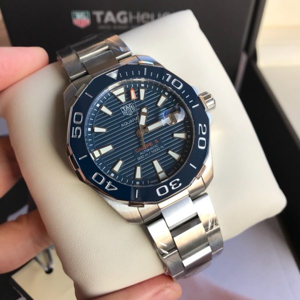 Tag Heuer Aquaracer Chronograph Blue Dial WAY211C.BA0928 41mm - Image 4