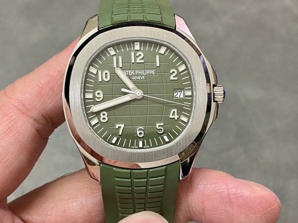 Replica Patek Philippe Aquanaut 5168G 010 40mm Mens Watch(silver) - Image 4