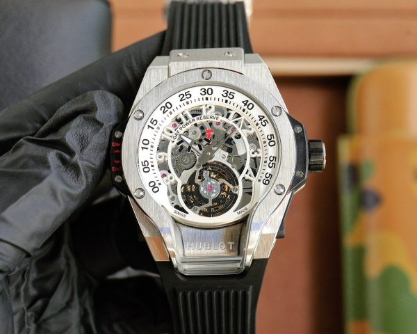Hublot MP-13 Tourbillon Bi-Axis Retrograde 913.NX.1170.RX 44 mm(gold black) - Image 3
