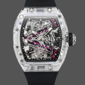 Richard Mille RM38-02 Tourbillon Movement Edition Crystal Black Rubber Strap