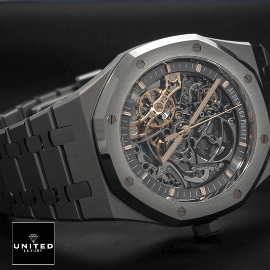 Audemars Piguet Royal Oak Double Balance Wheel Openworked 15407ST Replica - Image 5