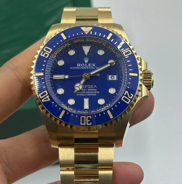 Rolex New 2024 Release Deepsea Gold Blue Dial 136668LB - Image 2