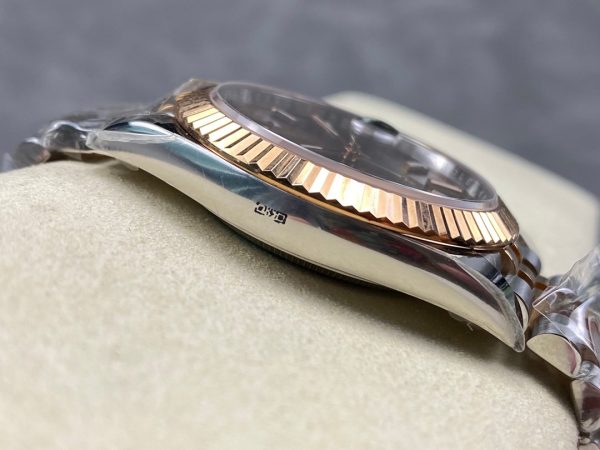 Rolex Datejust Automatic Rose Gold & Steel Watch m126331 0002 - Image 6