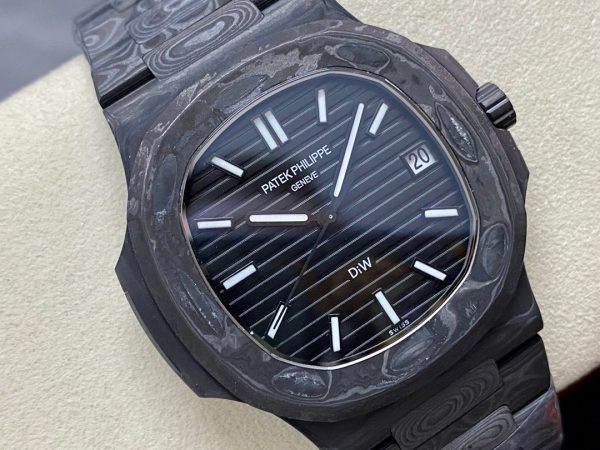 Patek Philippe Nautilus Titanium Case Black Dial 5711 40MM Watch - Image 4