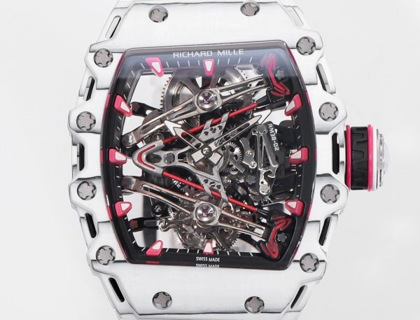 Richard Mille RM 38 02 Bubba Watson Tourbillon White Case Rubber & Fabric Strap - Image 2
