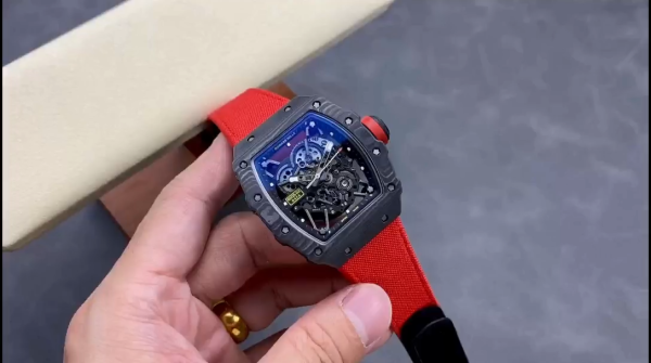 Richard Mille Black Carbon NTPT Automatic Rafael Nadal RM35-02(Fabric) - Image 12