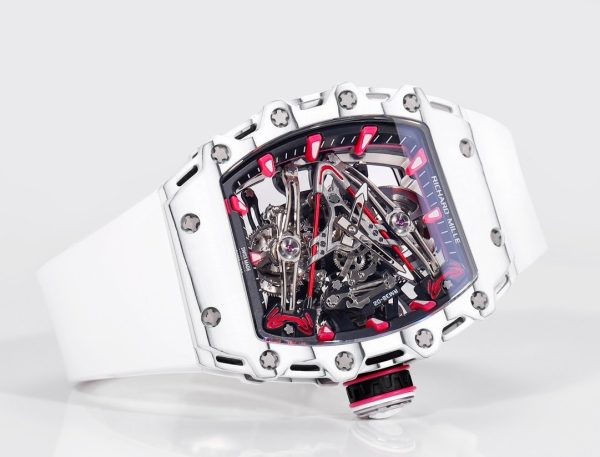 Richard Mille RM 38 02 Bubba Watson Tourbillon White Case Rubber & Fabric Strap - Image 6
