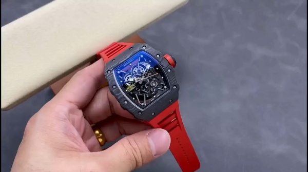 Richard Mille Black Carbon NTPT Automatic Rafael Nadal RM35-02(Fabric) - Image 2