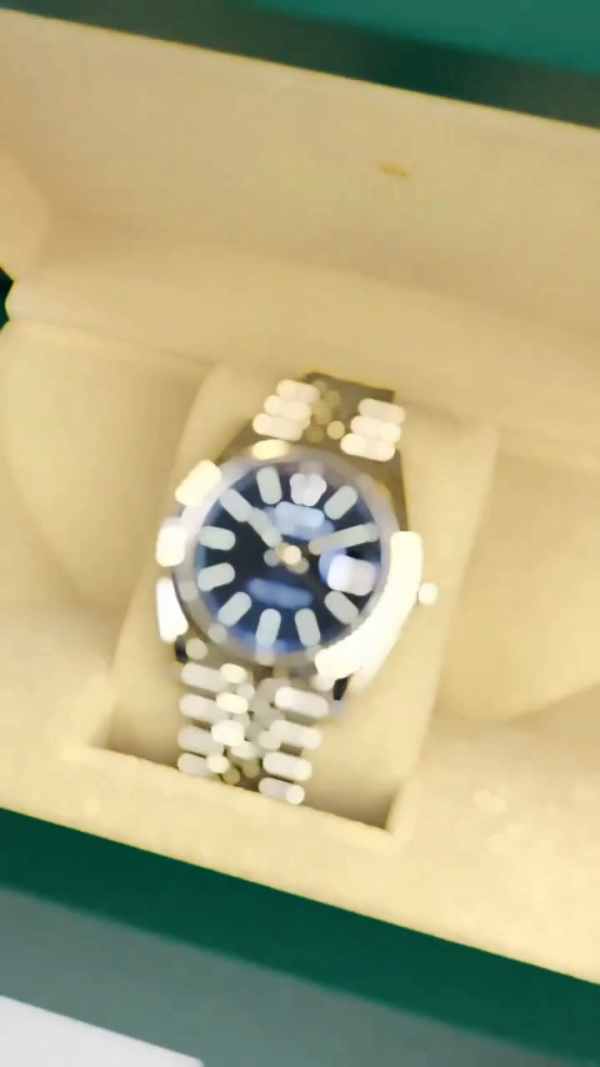 Rolex Datejust 126234 Blue Index Dial Fluted Bezel 36MM Unisex Replica Watch - Image 2