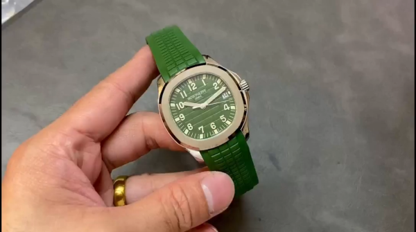 Replica Patek Philippe Aquanaut 5168G 010 40mm Mens Watch(silver) - Image 2
