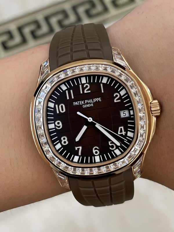 Patek Philippe Aquanaut 5167 300G 010 Black & Green & Brown 40mm(black) - Image 24