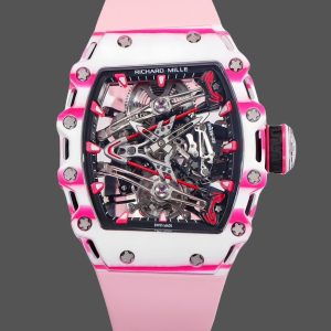 Richard Mille RM 38 02 Bubba Watson Tourbillon Pink Rubber Strap