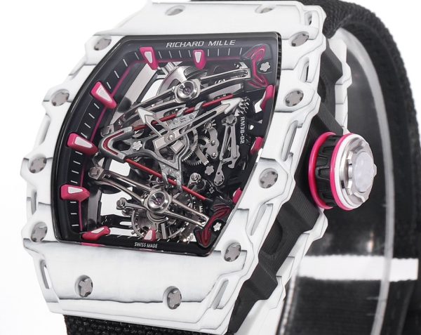Richard Mille RM 38 02 Bubba Watson Tourbillon White Case Rubber & Fabric Strap - Image 23
