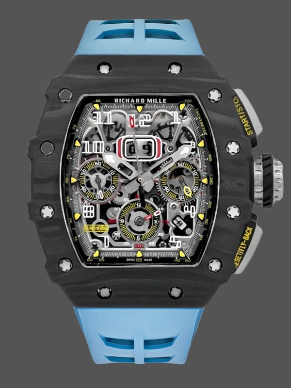 Richard Mille RM 11-03 Automatic Flyback Chronograph Blue Watch
(5.0)