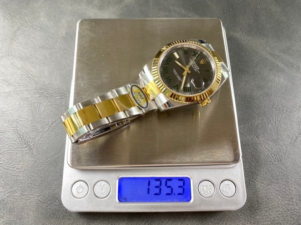 Rolex Datejust Champagne Two Tone M126333 0019 41mm Mens - Image 10