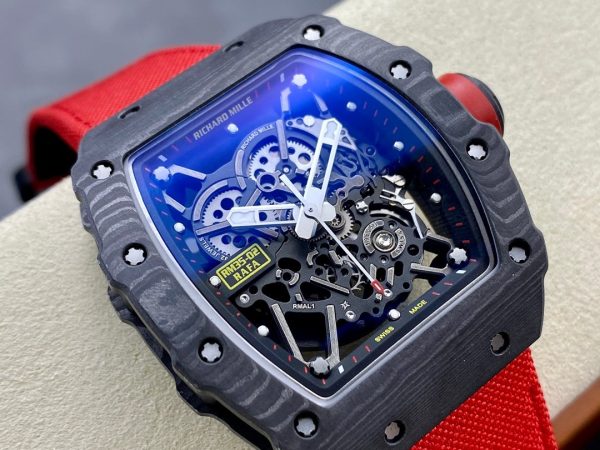 Richard Mille Black Carbon NTPT Automatic Rafael Nadal RM35-02(Fabric) - Image 14