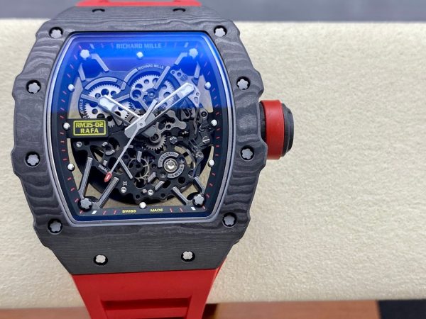 Richard Mille Black Carbon NTPT Automatic Rafael Nadal RM35-02(Fabric) - Image 5