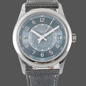 Replica Patek Philippe Limited Edition Calatrava 40mm 6007A 001 Blue Dial Mens Watch(blue)