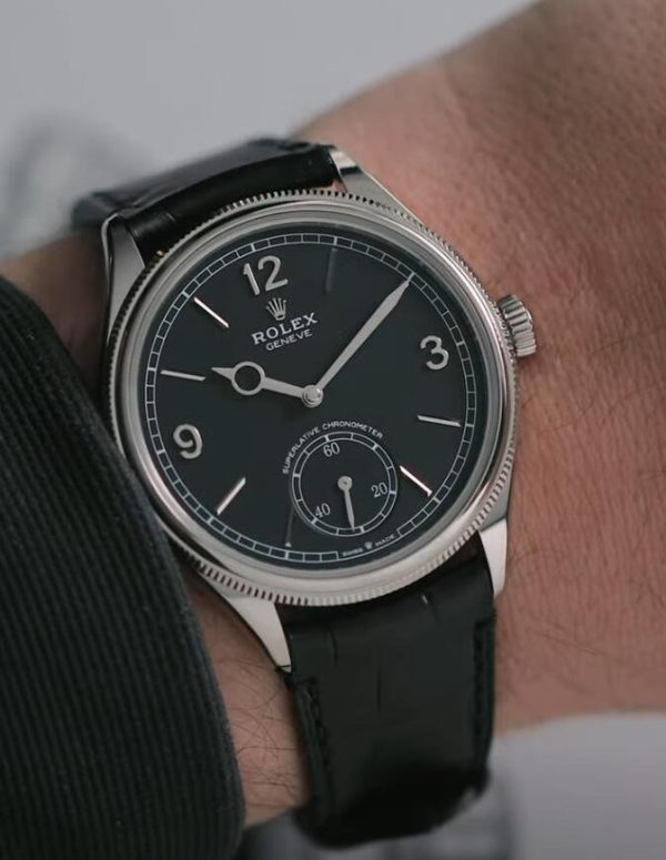 Rolex 1908 Black Dial 52509 0002 39 mm Replica Watch - Image 4