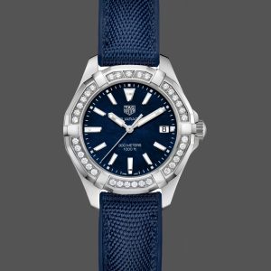 Tag Heuer Aquaracer Blue Pearl & Diamond WAY131N.FT6091 Quartz 35mm